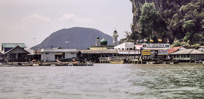 Andamanensee, Ko Panyi mit der Panyee Darussalam Mosque Phang Nga-Bucht