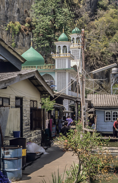 Ko Panyi mit der Panyee Darussalam Mosque Phang Nga-Bucht