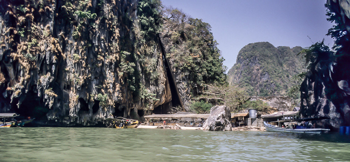 Andamanensee mit Khao Phing Kan Phang Nga-Bucht