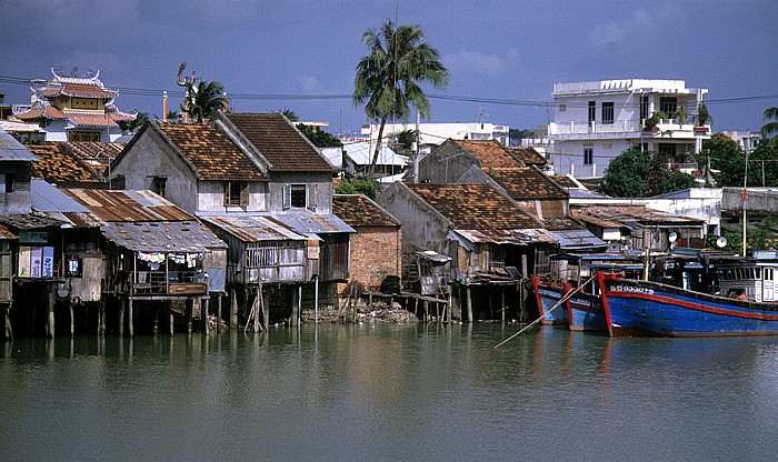 Nha Trang Blick von der Xom Bong-Brücke