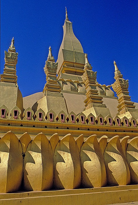 That Luang: Zentrale Stupa Vientiane