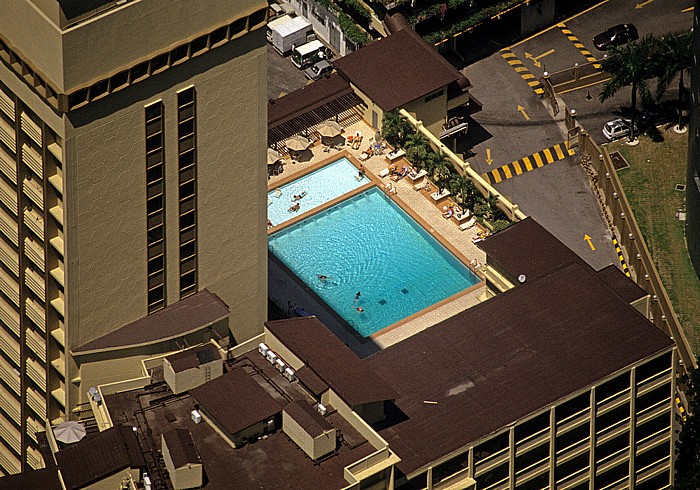 Blick vom Kuala Lumpur Tower: Concorde Hotel Kuala Lumpur