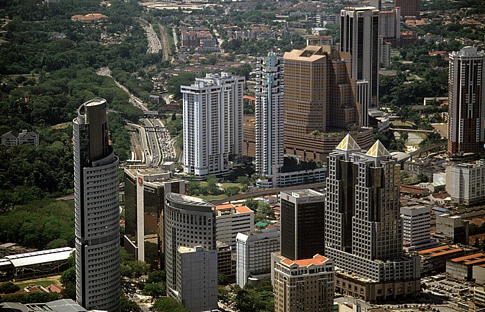 Blick vom Kuala Lumpur Tower Maju Perdana