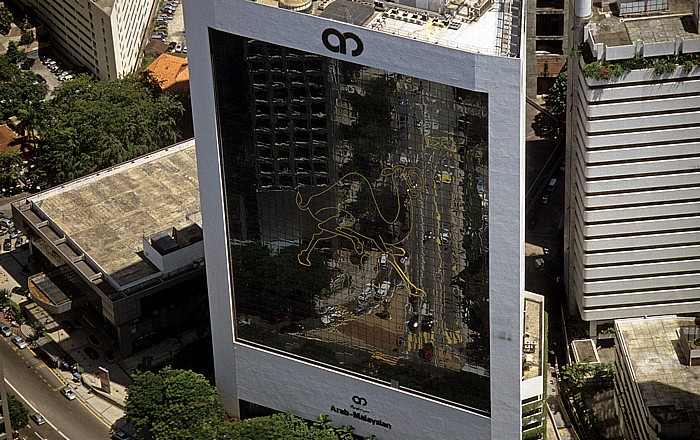 Blick vom Kuala Lumpur Tower: Bangunan Arab Malaysian