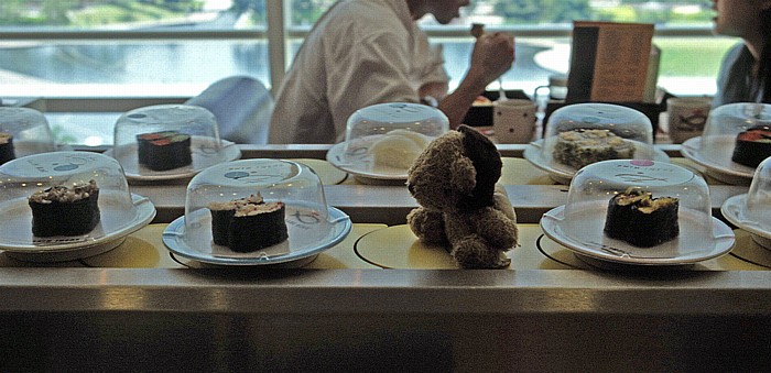 Kuala Lumpur Sushi King unterhalb der Petronas Towers: Teddy