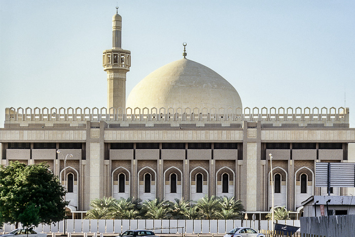 Abdulla Al Ahmad Street: Grand Mosque (Große Moschee) Kuwait-Stadt