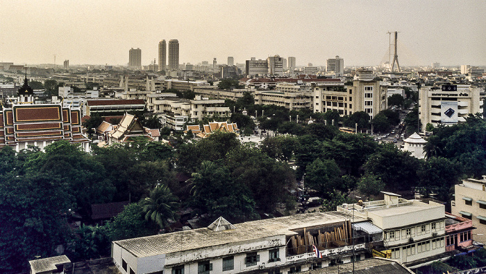 Blick vom Golden Mount Bangkok