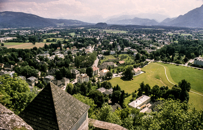 Blick von der Festung Hohensalzburg Salzburg 2002