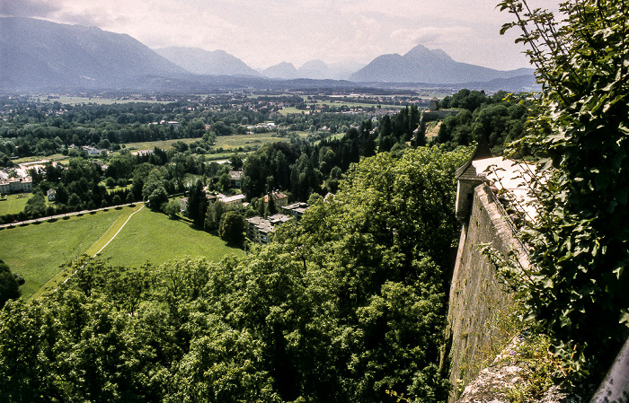 Blick von der Festung Hohensalzburg Salzburg 2002