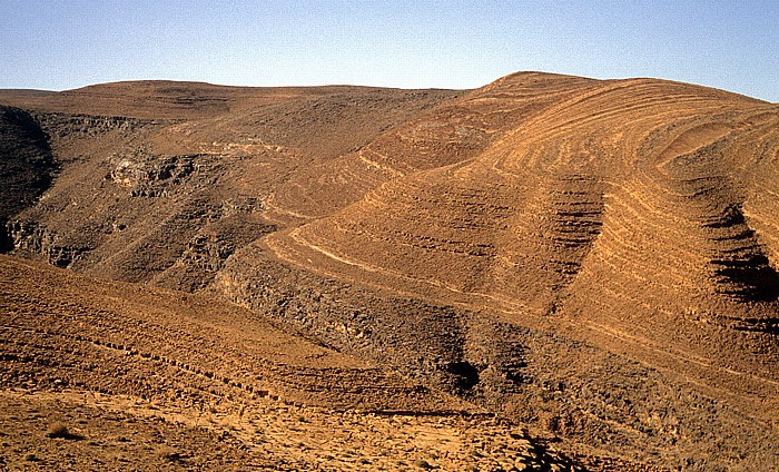 Jbel Tifernine Schwarze Schlucht