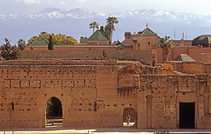 Palais el Badi: Mauerruinen Marrakesch