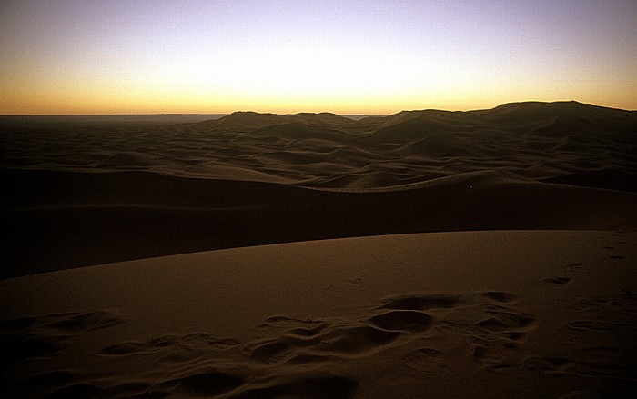 Erg Chebbi Sonnenaufgang