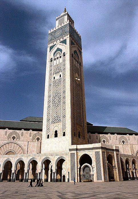 Casablanca Moschee Hassan II: Minarett