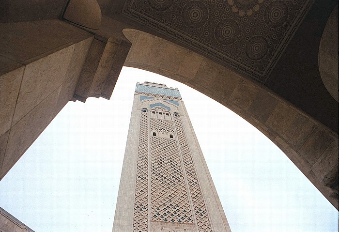 Casablanca Moschee Hassan II: Minarett