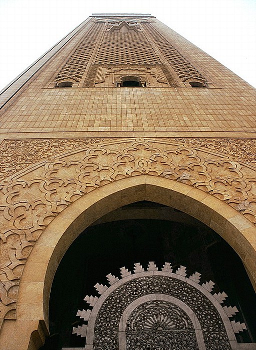 Moschee Hassan II: Minarett Casablanca