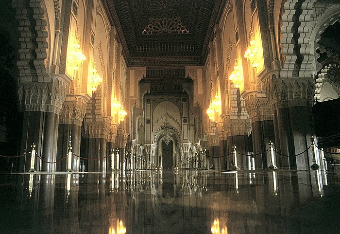 Moschee Hassan II: Gebetsraum Casablanca