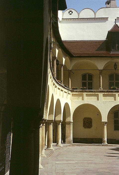 Altes Rathaus: Innenhof Bratislava
