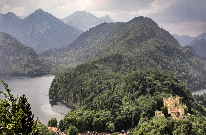 Schwangau Alpsee und Schloss Hohenschwangau