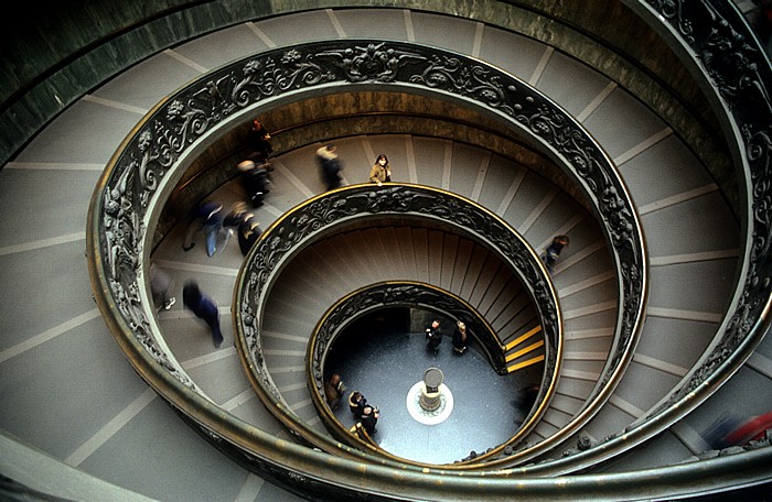 Vatikanische Museen: Spiral-Treppe