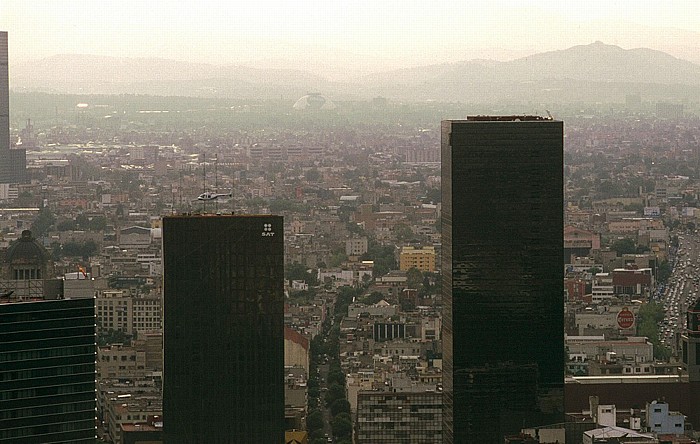 Mexiko-Stadt Blick vom Torre Latinoamericana