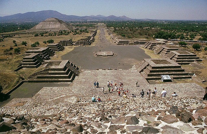 Präkolumbische Stadt Teotihuacán