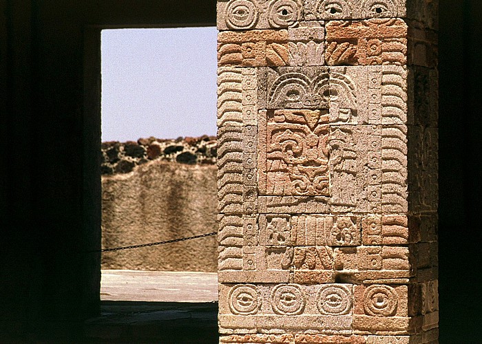 Teotihuacán Palast des Quetzalpapalotl