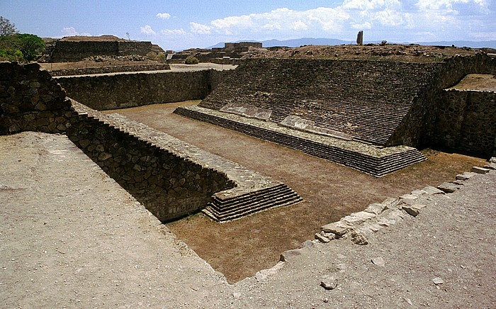 Monte Albán Ballspielplatz