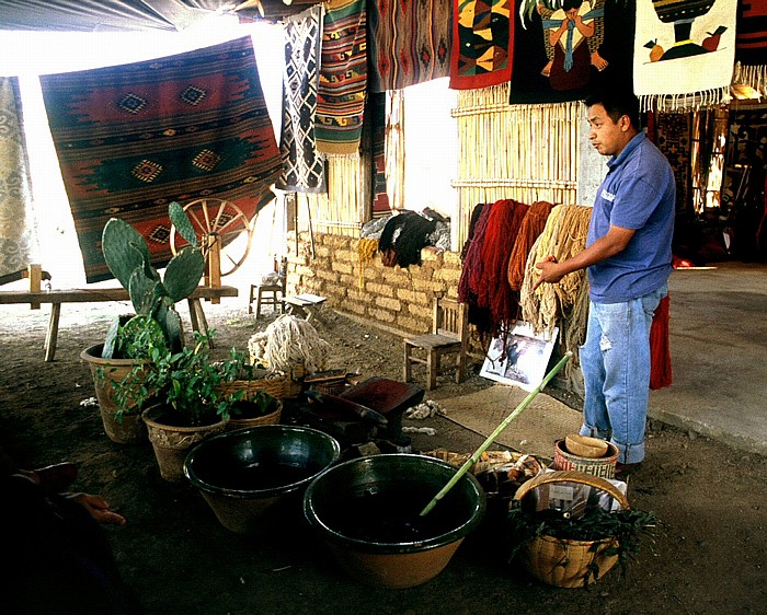 Valle de Tlacolula Weberei