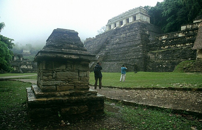 Grabmal von Alberto Ruz Lhuillier und Tempel der Inschriften Palenque