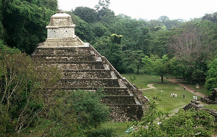 Palenque Tempel der Inschriften Welterbe Präkolumbische Stadt und Nationalpark von Palenque
