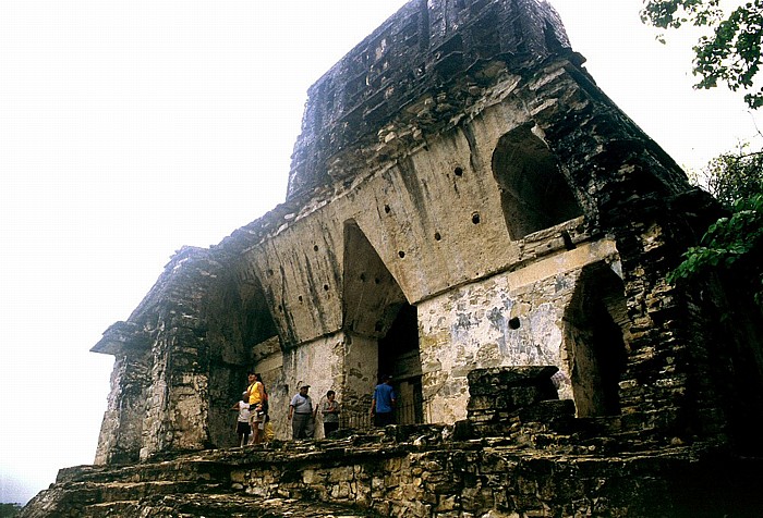 Palenque Tempel des Kreuzes Welterbe Präkolumbische Stadt und Nationalpark von Palenque
