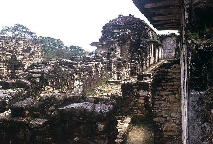 Palenque Palast Welterbe Präkolumbische Stadt und Nationalpark von Palenque