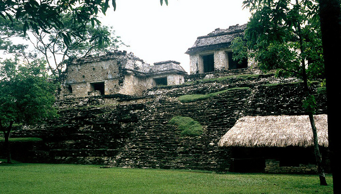 Palenque Nordgruppe Welterbe Präkolumbische Stadt und Nationalpark von Palenque