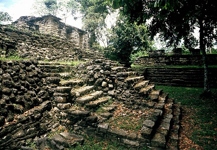 Westliche Akropolis Yaxchilán