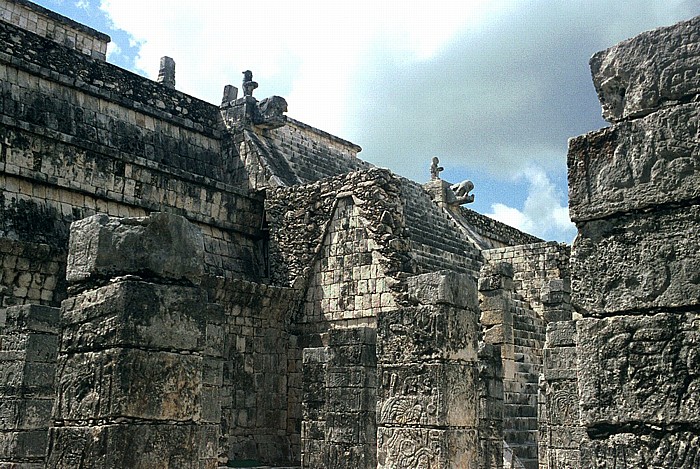 Tempel der Krieger Chichén Itzá