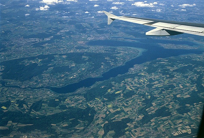 Baden-Württemberg - Landkreis Konstanz: Untersee Singen (Hohentwiel) Luftbild aerial photo