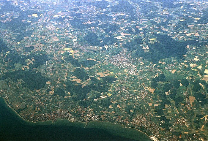 Baden-Württemberg - Bodenseekreis Immenstaad am Bodensee Markdorf Luftbild aerial photo