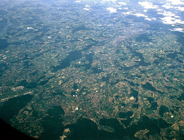 Baden-Württemberg - Bodenseekreis / Landkreis Ravensburg Friedrichshafen Tettnang Luftbild aerial photo