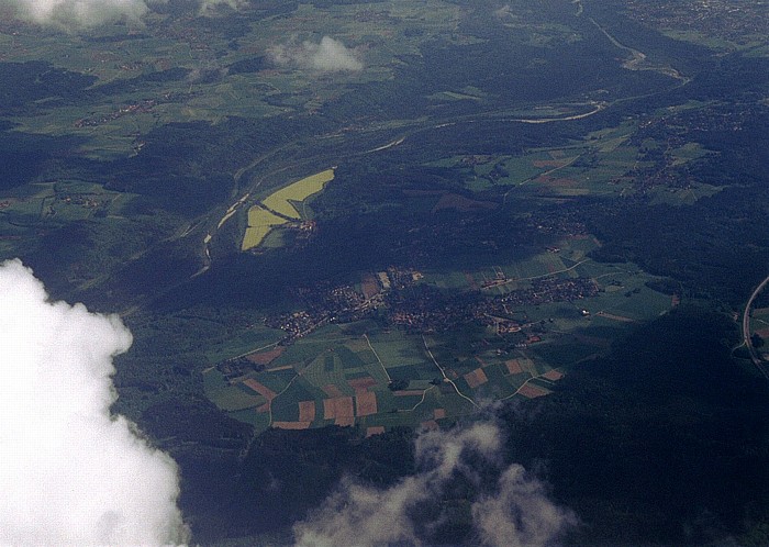 Bayern - Landkreis München: Schäftlarn Luftbild aerial photo