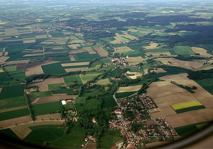 Bayern - Landkreis Erding Luftbild aerial photo