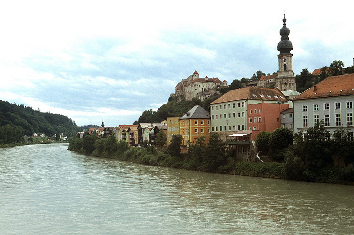 Burghausen Salzach, Altstadt, Burg