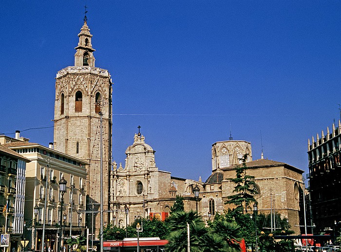 Valencia Miguelete-Glockenturm und Kathedrale