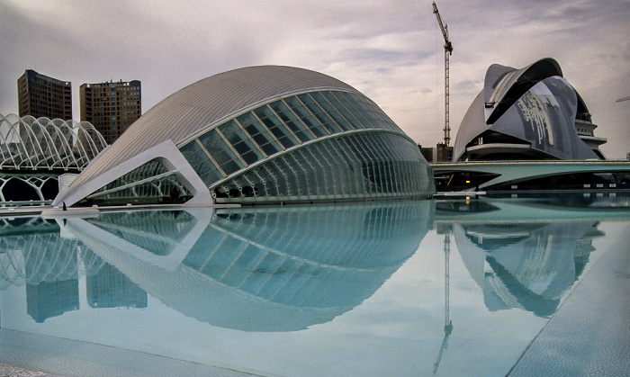 Valencia L'Hemisfèric, Palacio de las Artes L'Umbracle