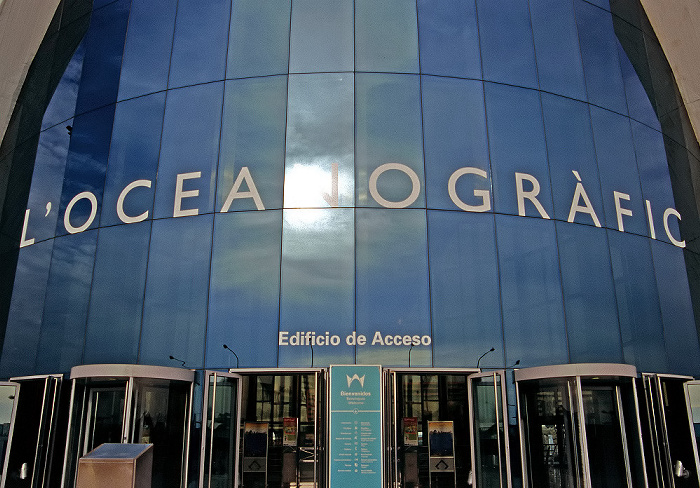 L'Oceanogràfic: Eingangshalle Valencia