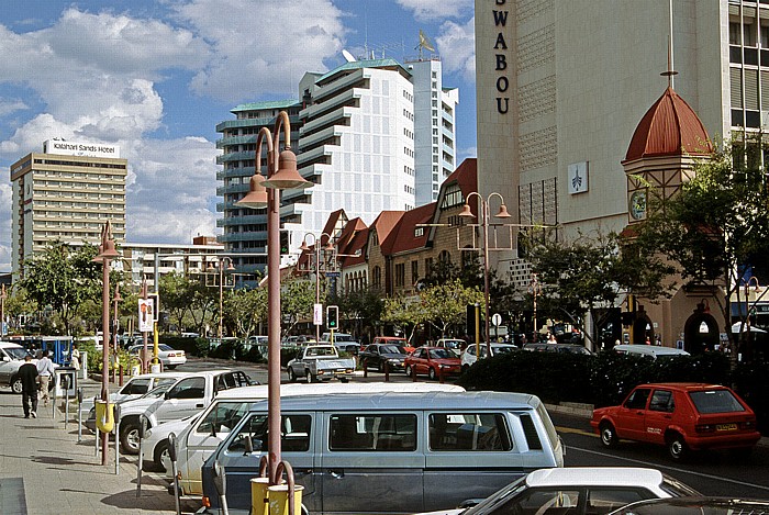 Windhoek Independence Avenue (ehem. Kaiserstraße) Kalahari Sands Hotel Post Street Mall