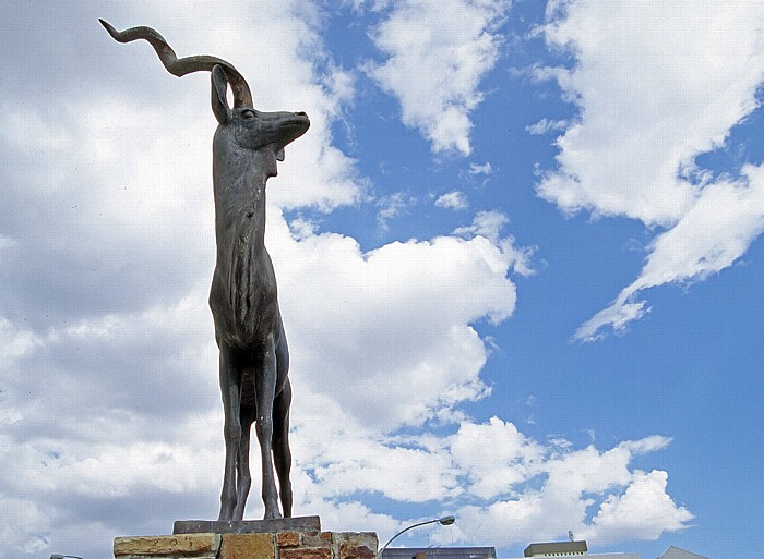 Kudu-Monument Windhoek