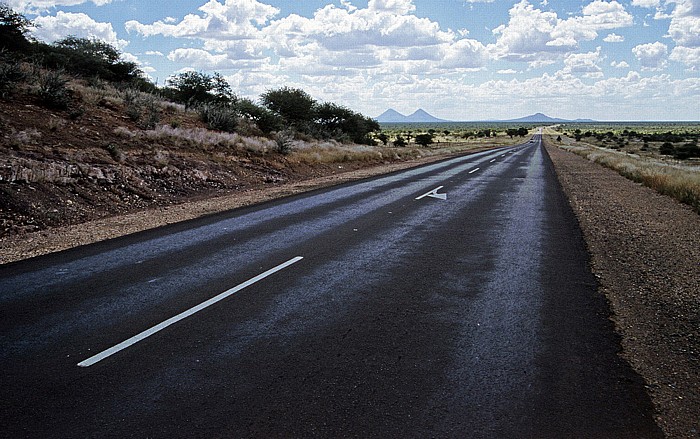 Straße Windhoek - Okahandja Namibia