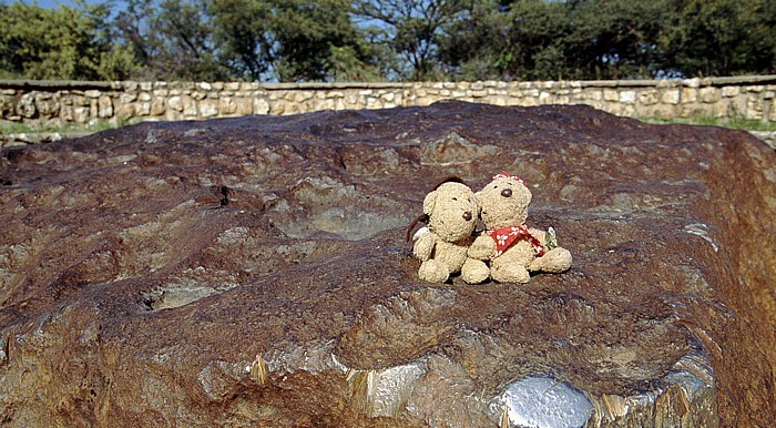 Otaviberge Hoba-Meteorit: Teddy und Teddine