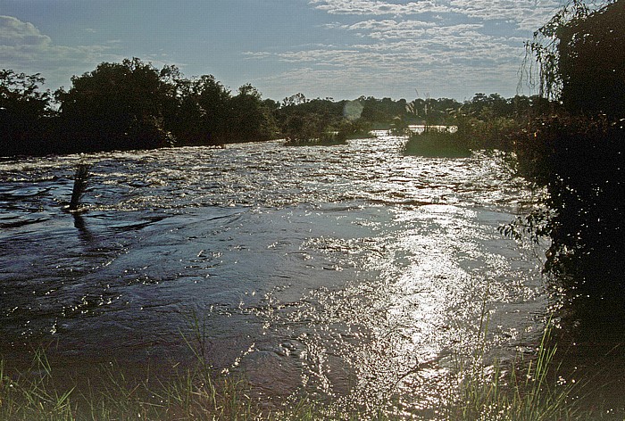 Popa Falls Popafälle des Okavango