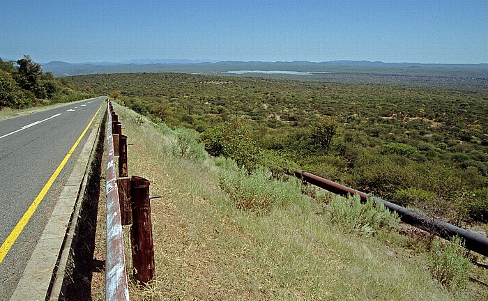 Grenzland Namibia / Angola Ruacana